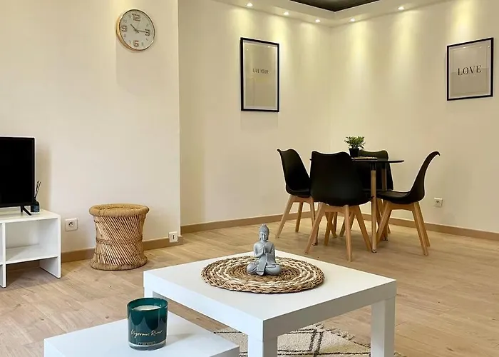 Apartment Le Royal Cosy - Spacieux T2 - Proche Chantilly, Paris & Asterix Nogent-sur-Oise